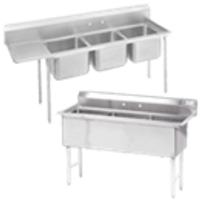 3 Compartment Sink