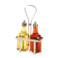 American Metalcraft Oil and Vinegar Cruets