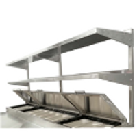 Atosa Table Mounted Overshelves