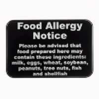 TableCraft Products Restaurant Signs / Supplies