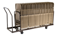 National Public Seating Table / Chairs Moving Cart
