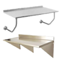 Stainless Steel Wall Mount Work Table