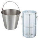 Stainless Steel Utility Pails