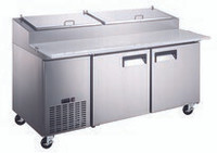 Admiral Craft Pizza Preparation Refrigerator