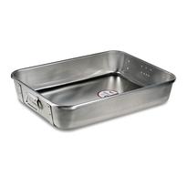 Vollrath 4482 Bake / Roast Pan - Aluminum - Lid 16 x 20 x 4 1/2 - Globe  Equipment Company