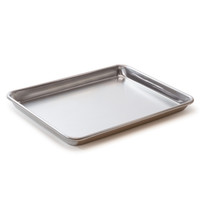 Advance Tabco 18-8A-13 1/2 Half Size Bun / Sheet Pan - 13 x 18 x 1, 18  gauge Aluminum