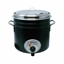 Thunder Group Soup Warmer 10.5Qt S/S BLack