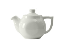Tuxton BWT-18A China Coffee Pot/Teapot 18 Oz. White - 1 Dozen Per Case