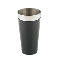 TableCraft Products 10370 Black 16 Oz. Vinyl Coating Stainless Steel Bar Shaker