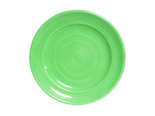 Tuxton CTA-090 9" Ceramic Cilantro Round Plate (2 Dozen Per Case)