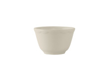 Tuxton TSC-004 4" 7 Oz. Ceramic American White/Eggshell Round Bouillon (3 Dozen Per Case)