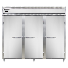 Continental Refrigeration DL3WE-SS Designer Line Heated Cabinet Reach-In 85"