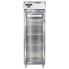 Continental Refrigerator DL1FS-GD 26" W One-Section Glass Door Reach-In Designer Line Freezer