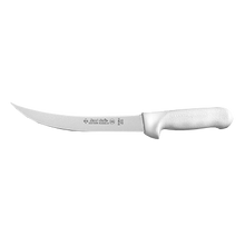 Dexter S132N-8 8" White Sani-Safe Breaking Knife with Polypropylene Handle