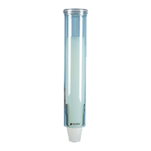 San Jamar C4160TBL Plastic 2-1/4" to 2-7/8" 16" Water Cup Dispenser