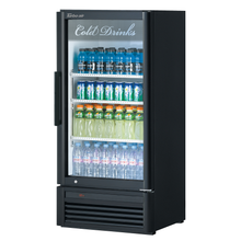 Turbo Air TGM-10SD-N6 25.75" W One-Section Glass Door Super Deluxe Refrigerated Merchandiser