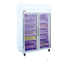 Howard McCray GR48 52.25" W Two-Section Glass Door Refrigerator Merchandiser