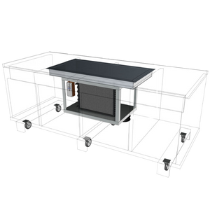 Spring USA SS-FT-3622 36"W Hidden Frost Top