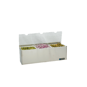 San Jamar B6183L EZ-Chill Condiment Center 18