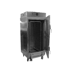 Carter-Hoffmann RTB201M Stainless Steel Hinged Solid Doors Mobile Holding Cabinet - 208 Volts 1-Ph