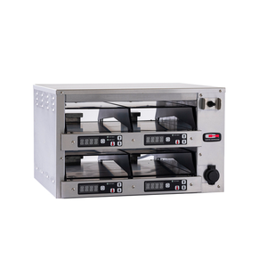 Carter-Hoffmann M223S-2T 4 Pans Stainless Steel Programmable Controls Modular Holding Cabinet - 120 Volts