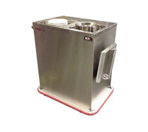 Carter-Hoffmann PH3S 46.38" W Stainless Steel Round Enclosed Convection Base Heater - 208 Volts