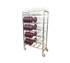 Carter-Hoffmann DMR50 73.63" W x 22" H Stainless Steel Dome Drying Rack