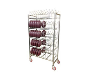 Carter-Hoffmann DMR50 73.63" W x 22" H Stainless Steel Dome Drying Rack