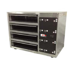 Carter-Hoffmann MC423GS-2T 8 Pans Stainless Steel Programmable Controls Modular Holding Cabinet - 120 Volts