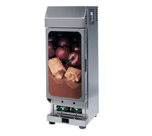 Carter-Hoffmann MDPM2 Stainless Steel 2 Columns Pie Merchandising Cabinet - 120 Volts