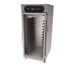 Carter-Hoffmann HL10-14 14 Pans AllAluminum 1 Solid Door hotLogix Dual Humidified Holding Cabinet-HL10 Series - 120 Volts