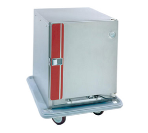 Carter-Hoffmann PH181 30.63" W Stainless Steel Solid Door Mobile Heated Cabinet - 120 Volts