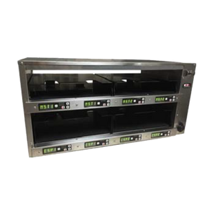 Carter-Hoffmann M223P-2T 4 Pans Stainless Steel Programmable Controls Modular Holding Cabinet - 120 Volts