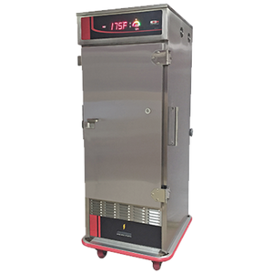 Carter-Hoffmann GTH7 14 Trays All Stainless Steel 1 Solid Doors Gridless Heated Transport Cart - 120 Volts