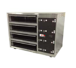 Carter-Hoffmann MZ423GS-2T 24.38" W Stainless Steel Side Loaded Modular Holding Cabinet - 120 Volts