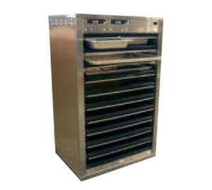 Carter-Hoffmann DF2620-5 5 Pans Stainless Steel Pass-Through Holding Cabinet - 120 Volts