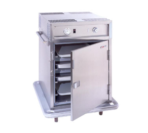 Carter-Hoffmann PH188 31.5" W Stainless Steel Solid Door Mobile Heated Cabinet - 120 Volts
