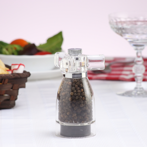 Chef Specialties 29931 4 1/2" Spinner Pepper Mill With Handle Top - Thumbnail 4