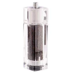Chef Specialties 3 1/2" Cubic Salt Shaker/Pepper Mill Combo