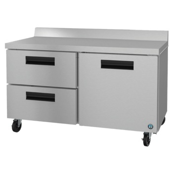 Hoshizaki WR60B-D2 60" Two Section Steelheart Series Worktop Refrigerator