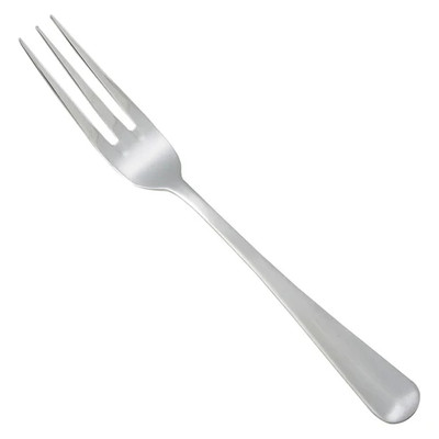 Winco 0015-05 7-5/8" Stainless Steel Dinner Fork (contains 1 Dozen)
