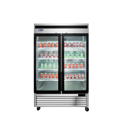 Atosa MCF8707GR 44.8 Cu. Ft. Hinged Door Refrigeration Merchandiser - 115 Volts