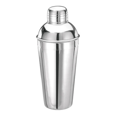 Winco BL-3P 16 Oz Stainless Steel 3-Piece Deluxe Bar Shaker Set (3 Pieces Per Set)