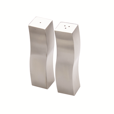 American Metalcraft Stainless Steel DXP4 Salt and Pepper Shaker Set 2 Oz.