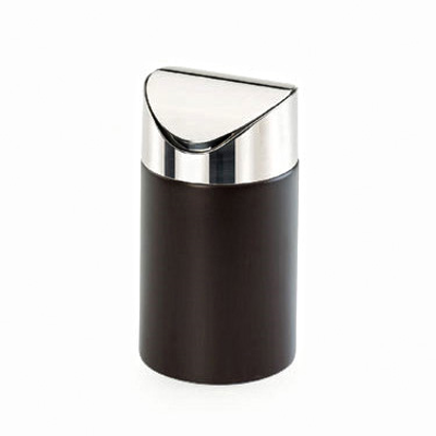 Cal-Mil 1717-96 Midnight Bamboo Trash Bin