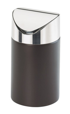 Cal-Mil 1717-96 Midnight Bamboo Trash Bin