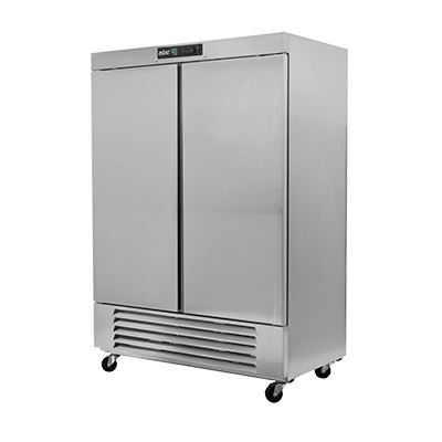 Asber ARR-49-H 55.25" W Two-Section Solid Door Reach-In Refrigerator
