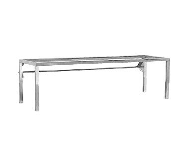 Randell RAN SGS48 6" x 48" Single-Tier Overshelf