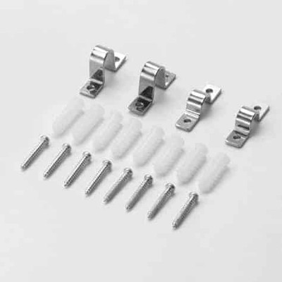 American Metalcraft 19104 Stainless Steel Pizza Pan Rack Wall Mount Kit