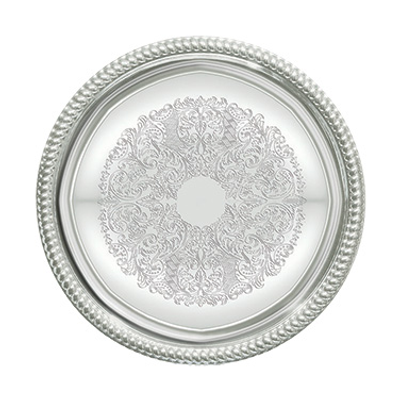 Winco CMT-14
14"
Chrome Plated
Round
Serving Tray